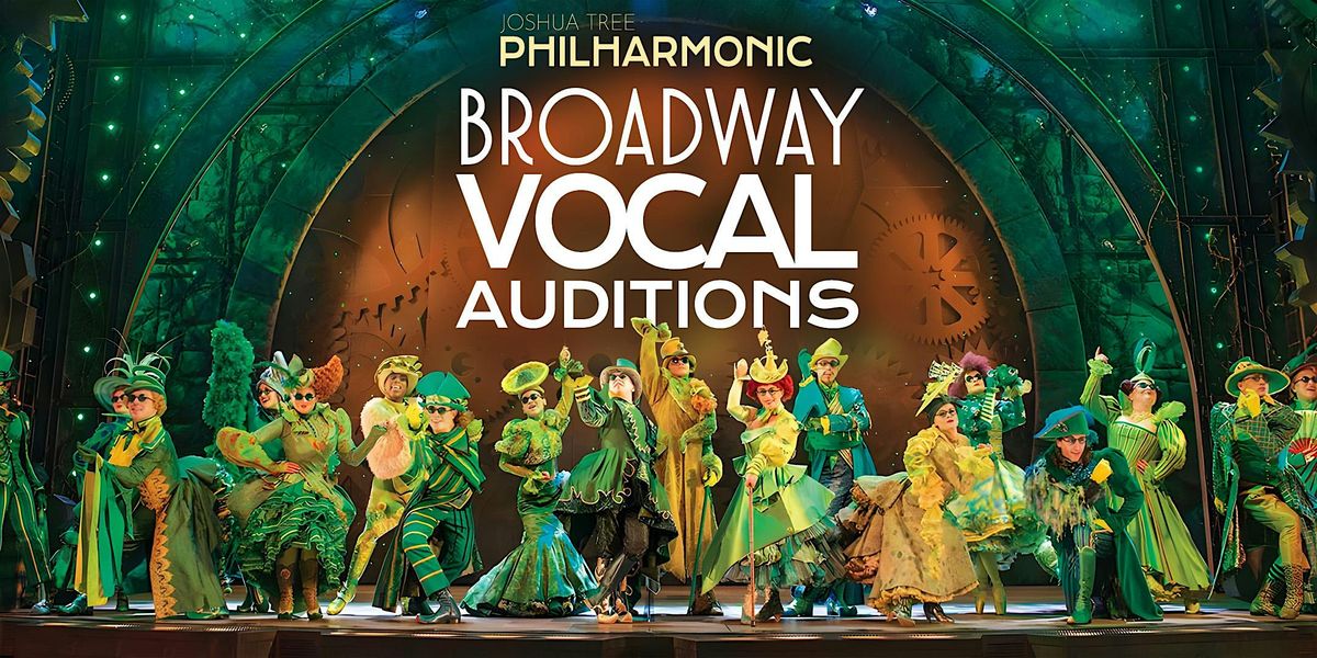 Philharmonic Vocalist Auditions\u2014Broadway