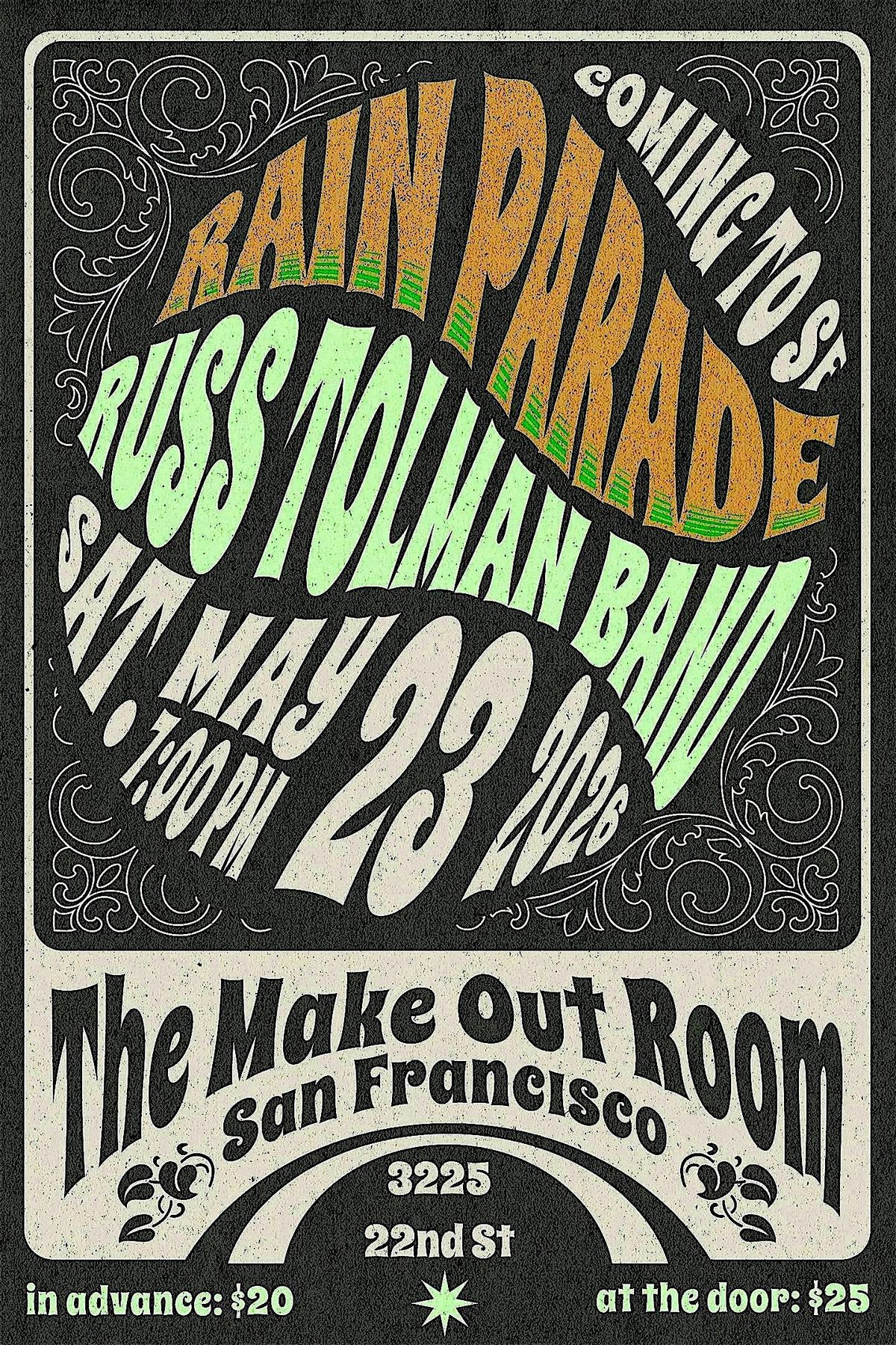Rain Parade with Special Guest Russ Tolman