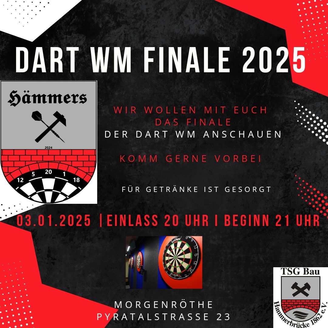 Dart WM Finale 2025 Pyratalstraße 23, Muldenhammer, Zwickau, SN