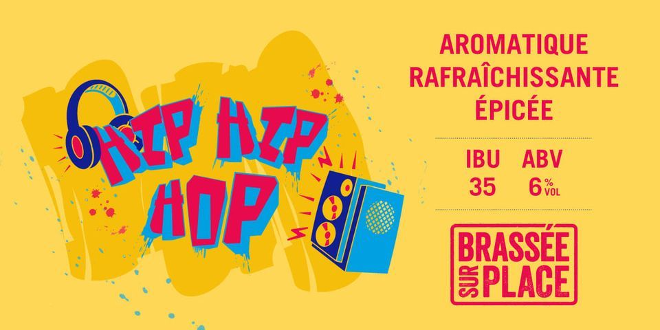 Lancement de la Bi\u00e8re du moment La Hip Hip Hop