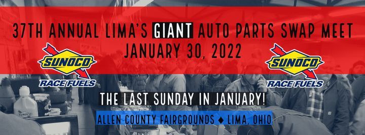 37th Annual LIMA's GIANT Auto Parts Swap meet