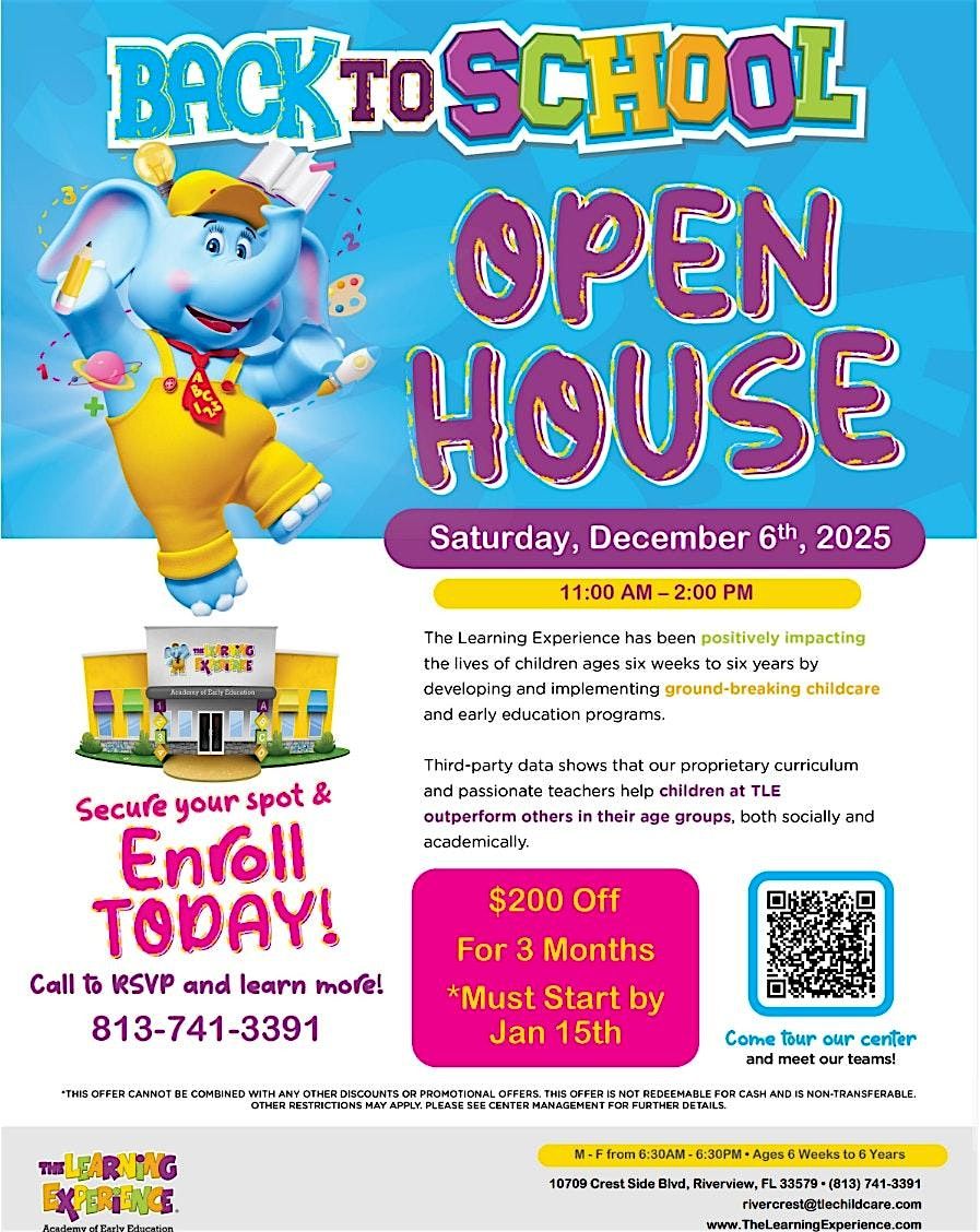 Winter Wonderland Open house Event