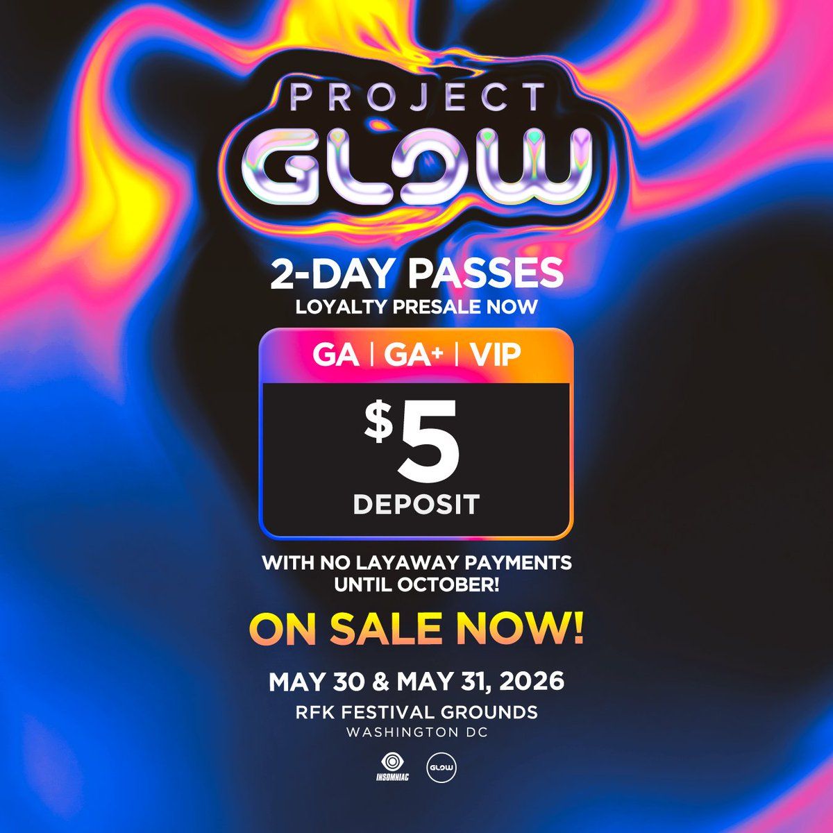 Project GLOW DC - 2 Day Pass