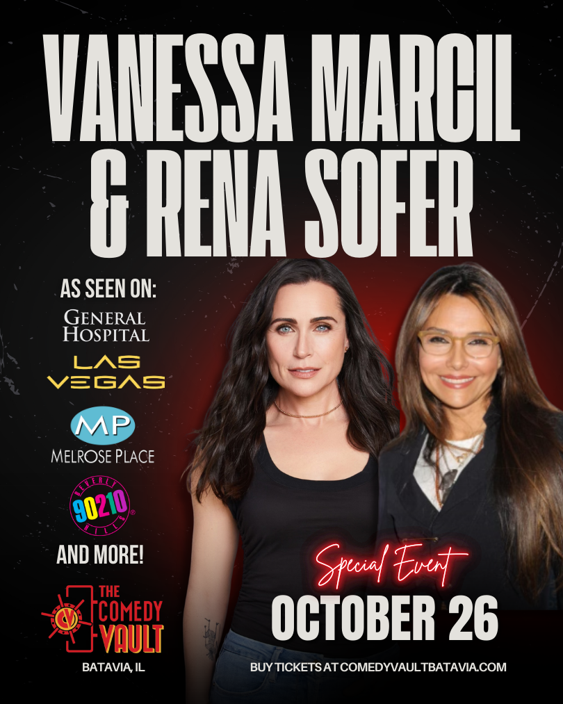 Vanessa Marcil and Rena Sofer at Funny Bone - Albany