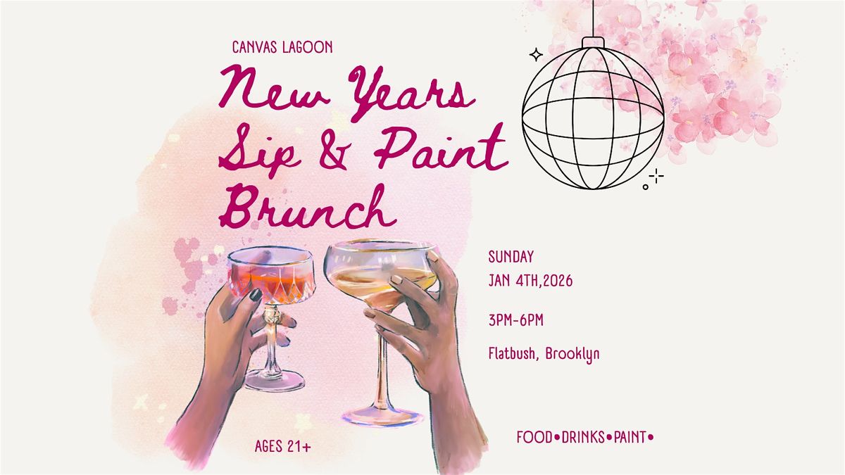 Canvas Lagoon | New Years Sip & Paint Brunch