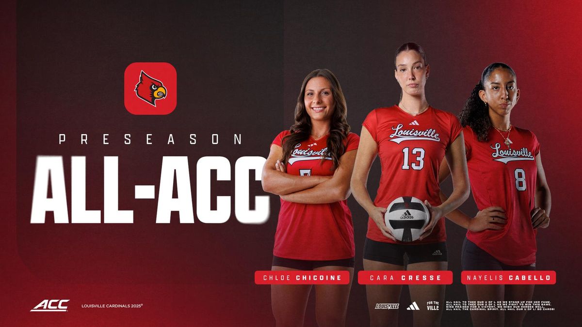 Louisville Cardinals at NC State Wolfpack Womens Volleyball
