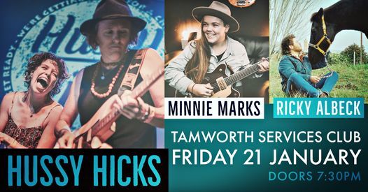 Tamworth Services - Hussy Hicks with Minnie Marks & Ricky Albeck