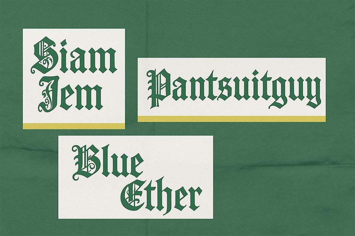 Siam Jem \/\/ Pantsuitguy \/\/ Blue Ether