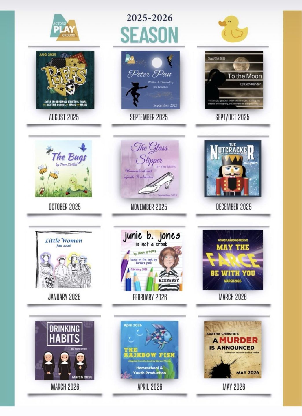 Puffs: One Act for Young Wizards