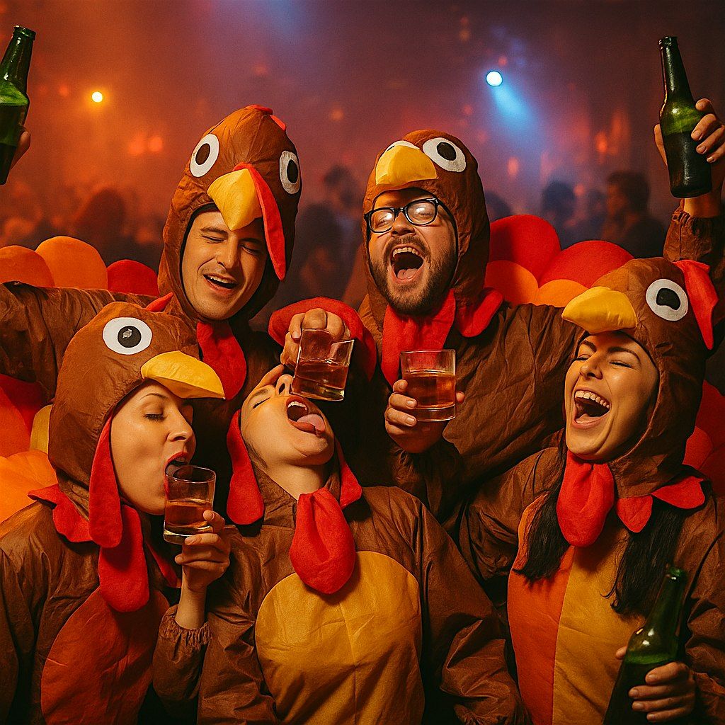 Drunk Turkey Bar Crawl Gaslamp 10+ Venues