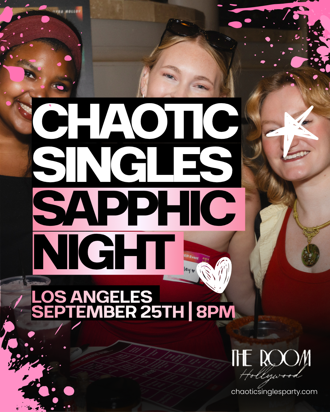 Chatoid Chaotic Singles SAPPHIC Party (Los Angeles) at The Room Hollywood on ...