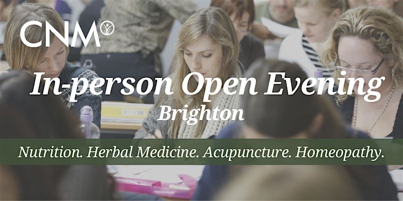 CNM Brighton- Free Open Evening - Thursday 11 December 2025