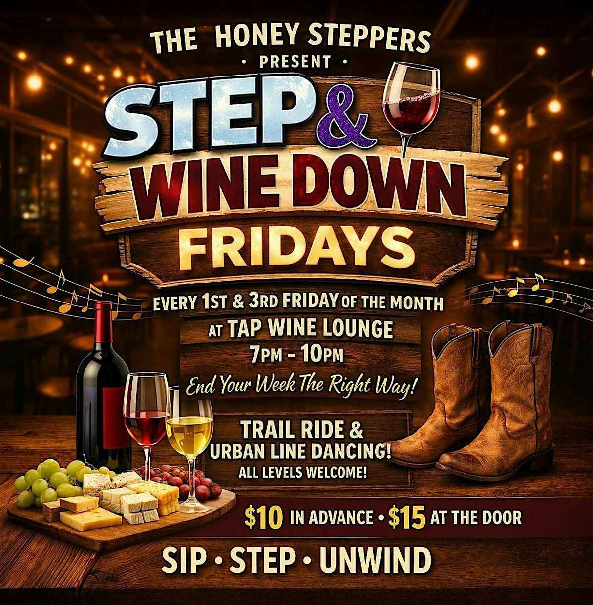 Step & Wine Down Fridays