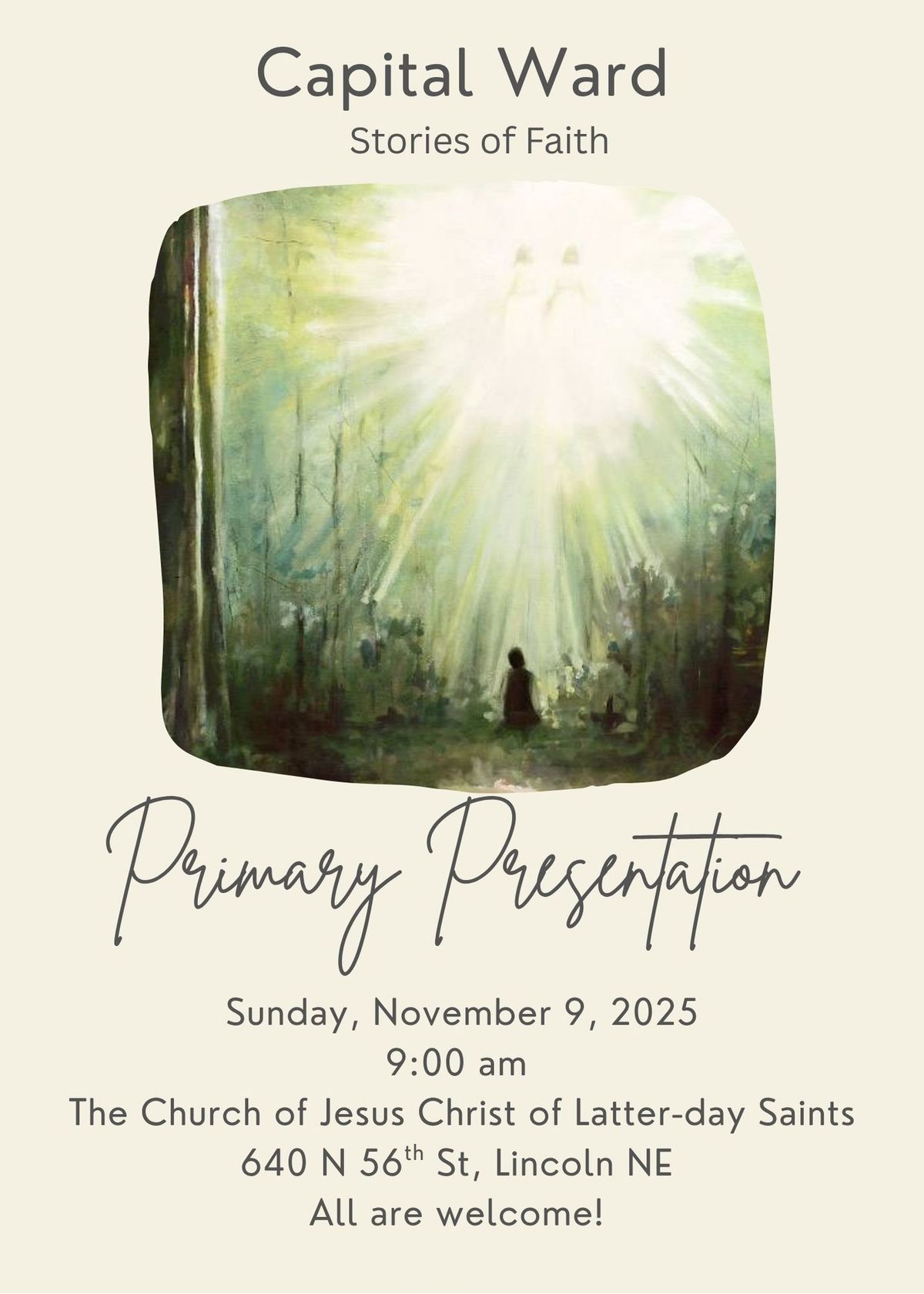 Capital Ward Primary Presentaion