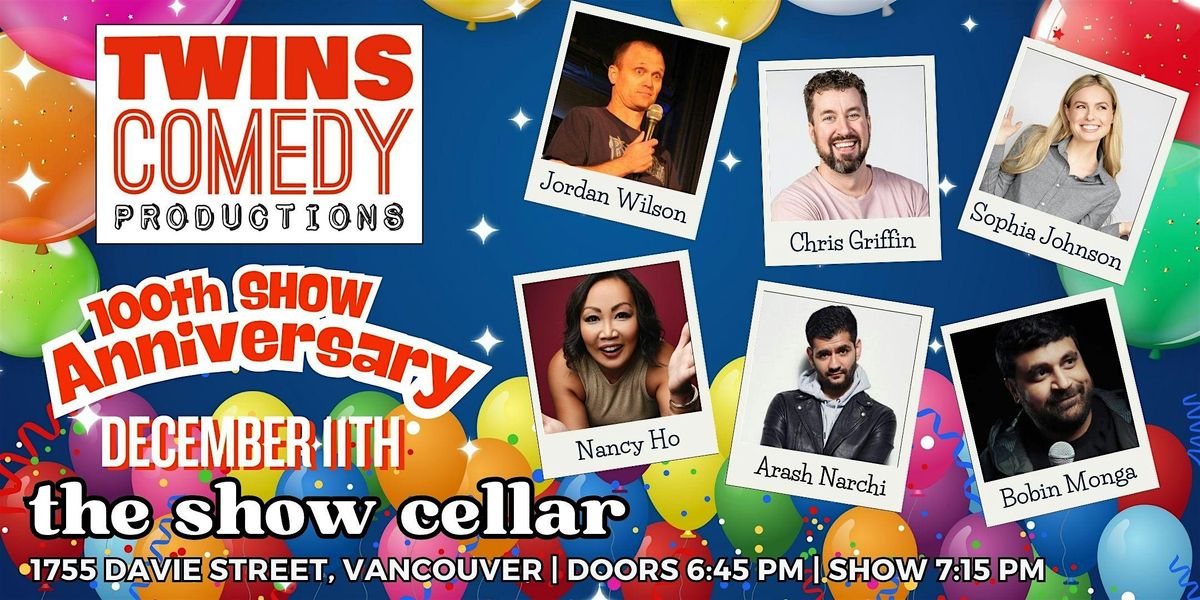 Cellar Comedy - 100th Show Anniversary
