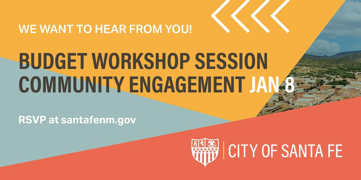 Budget Workshop Session - Community Engagement