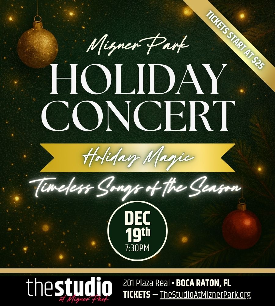 Holiday Concert: Timeless Songs of the Season at The Studio at Mizner Park