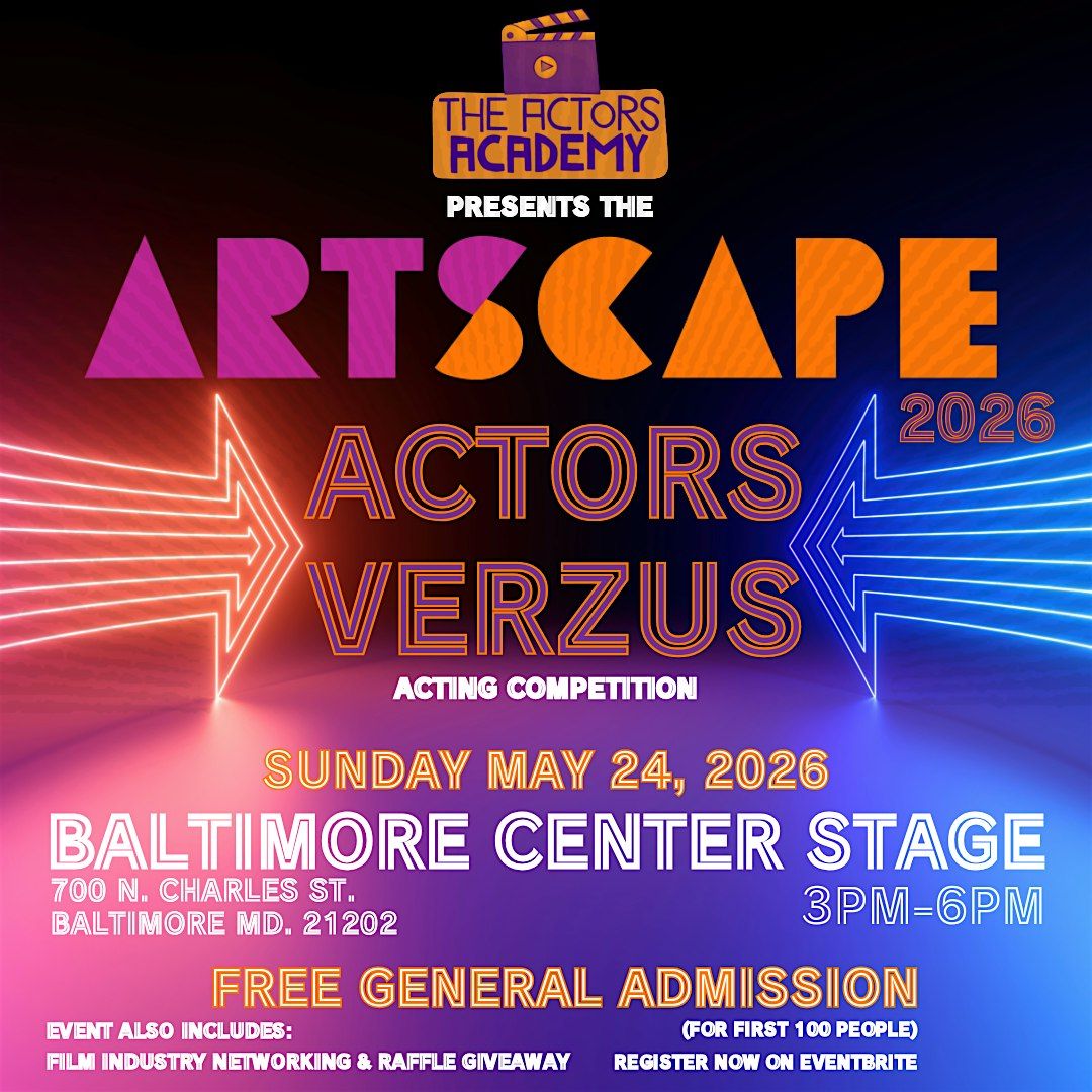 The Actors Verzus- At Artscape 2026