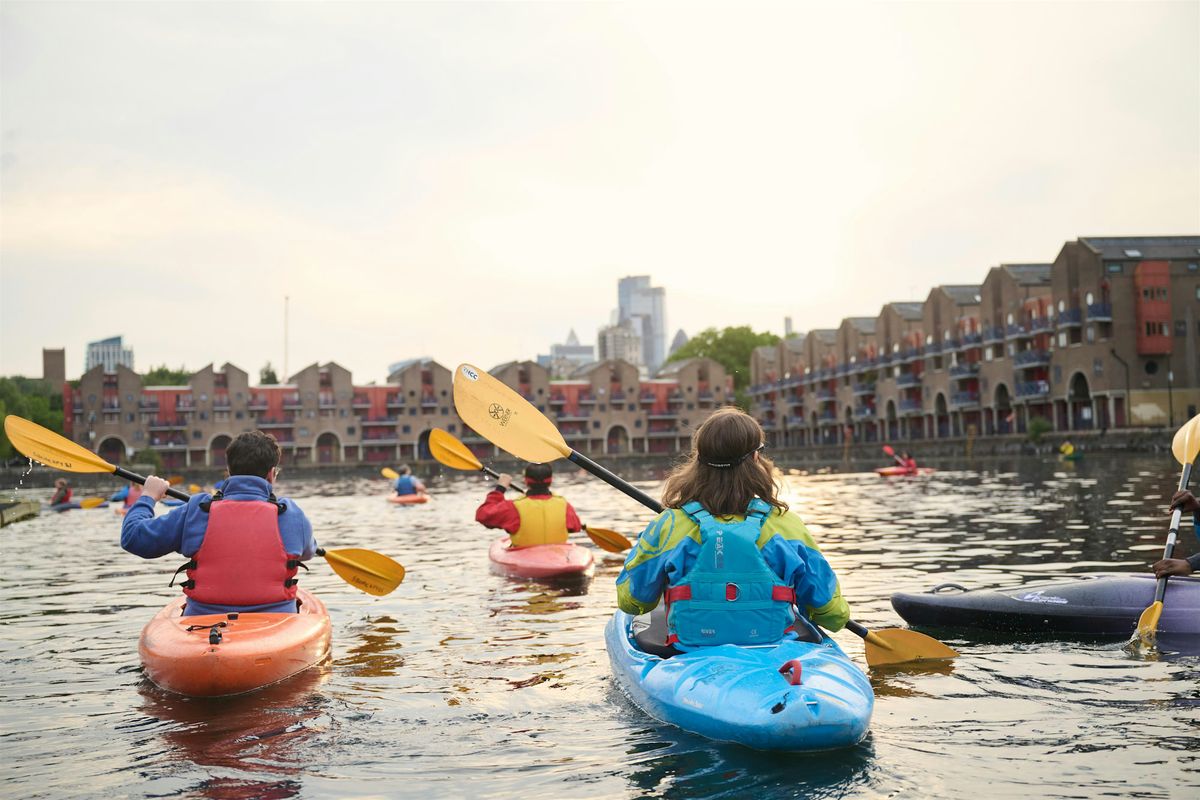 June 2026 Beginners' Kayaking induction programme (2nd, 9th, 16th, 23rd)