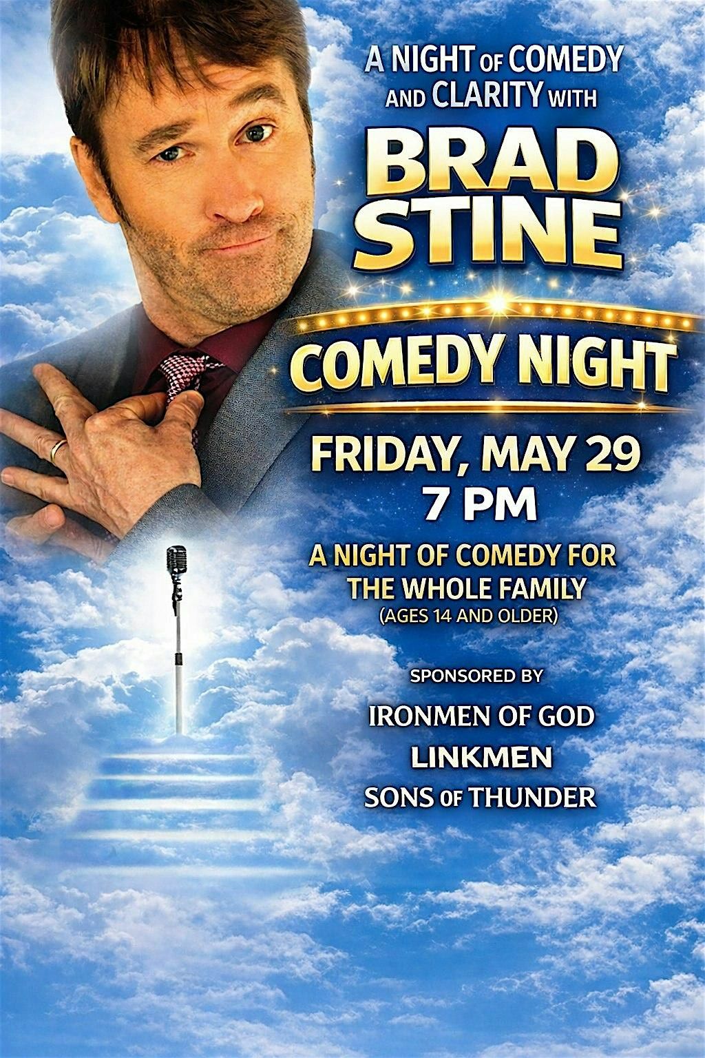 A Night of Comedy and Clarity with Brad Stine