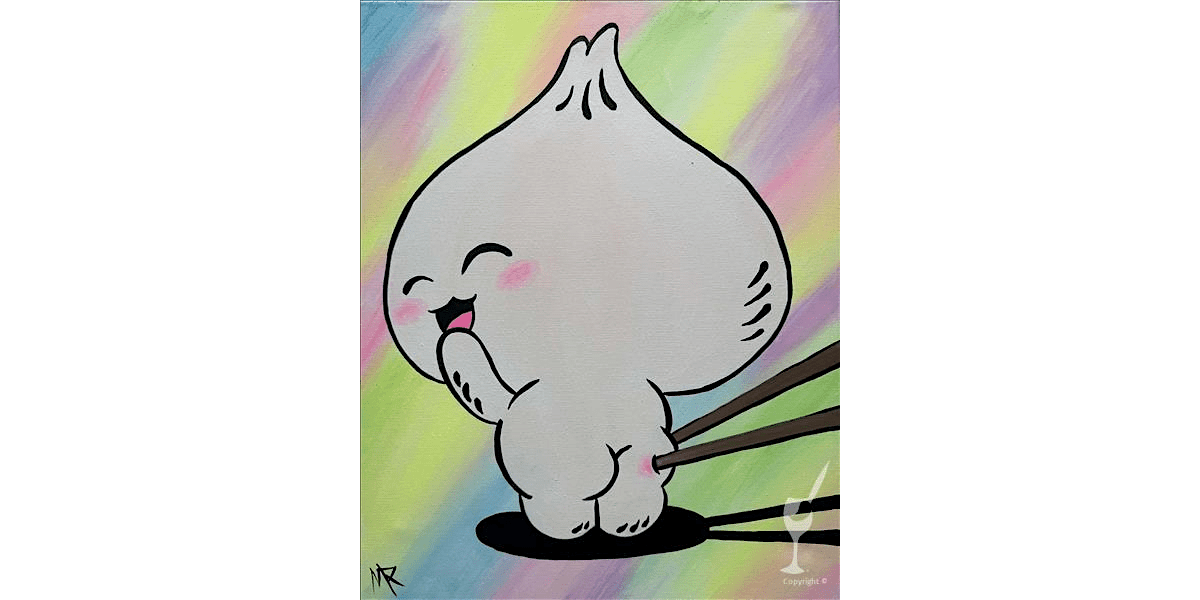 Whimsical Dumpling Character Fun - Paint and Sip in Denver | Classpop!\u2122