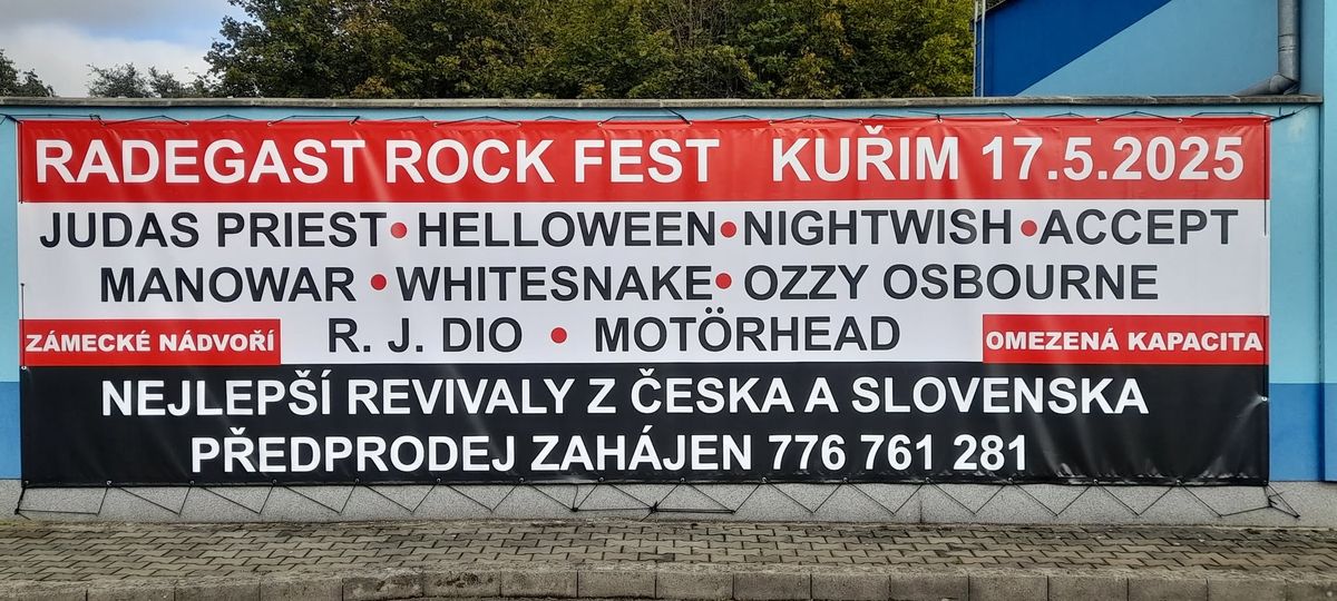 ROCKFEST KUŘIM 2025 Zámek, Kuřim, Blansko, JM May 17 to May 18