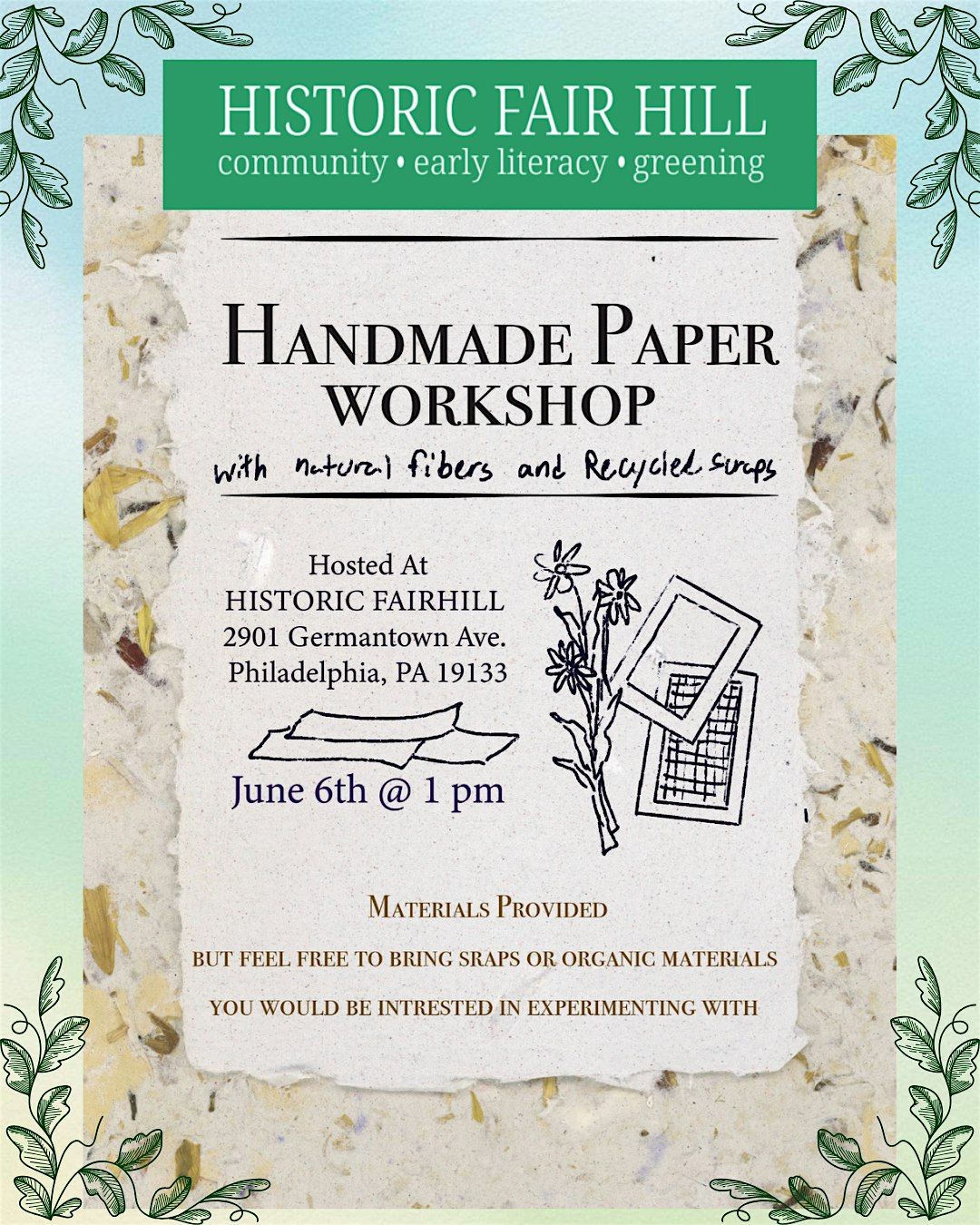 Handmade Papers Workshop