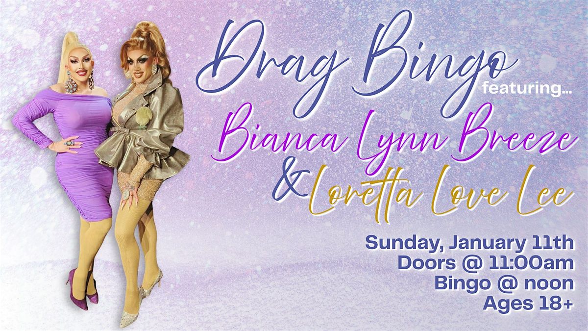 HQ Drag Bingo - 1\/11\/26