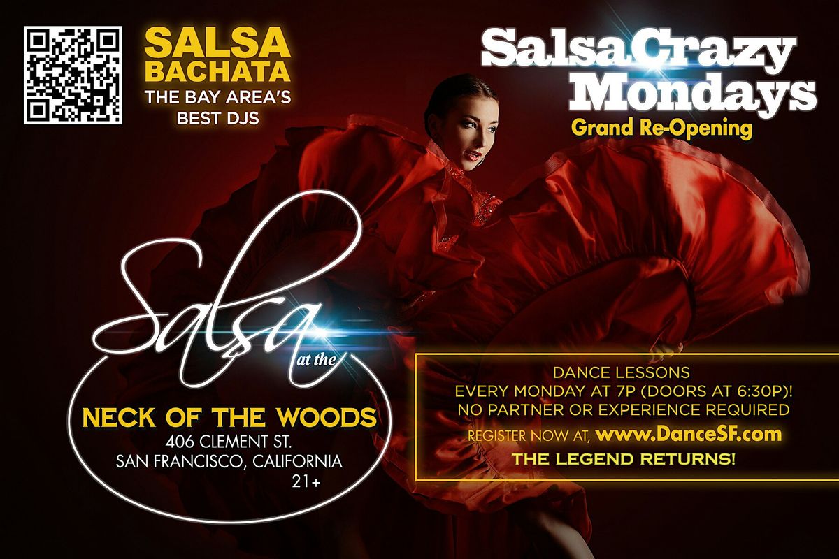 SalsaCrazy Mondays Salsa Classes & Salsa Bachata Dancing