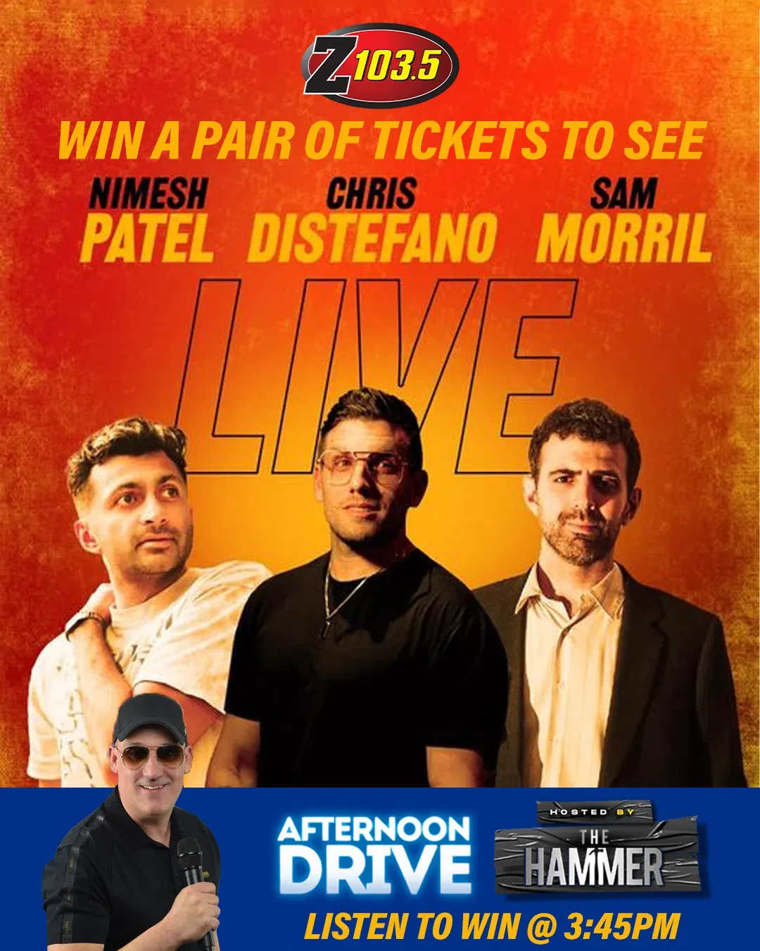 Chris Distefano at Chevalier Theater