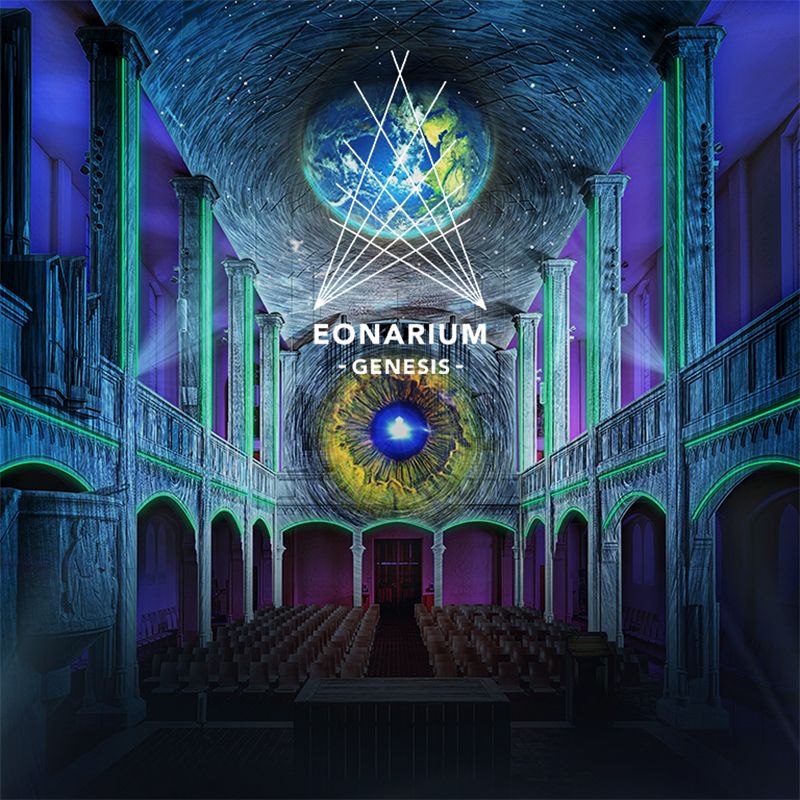 EONARIUM presents: Genesis II, eine immersive Lichtshow in M\u00fcnchen