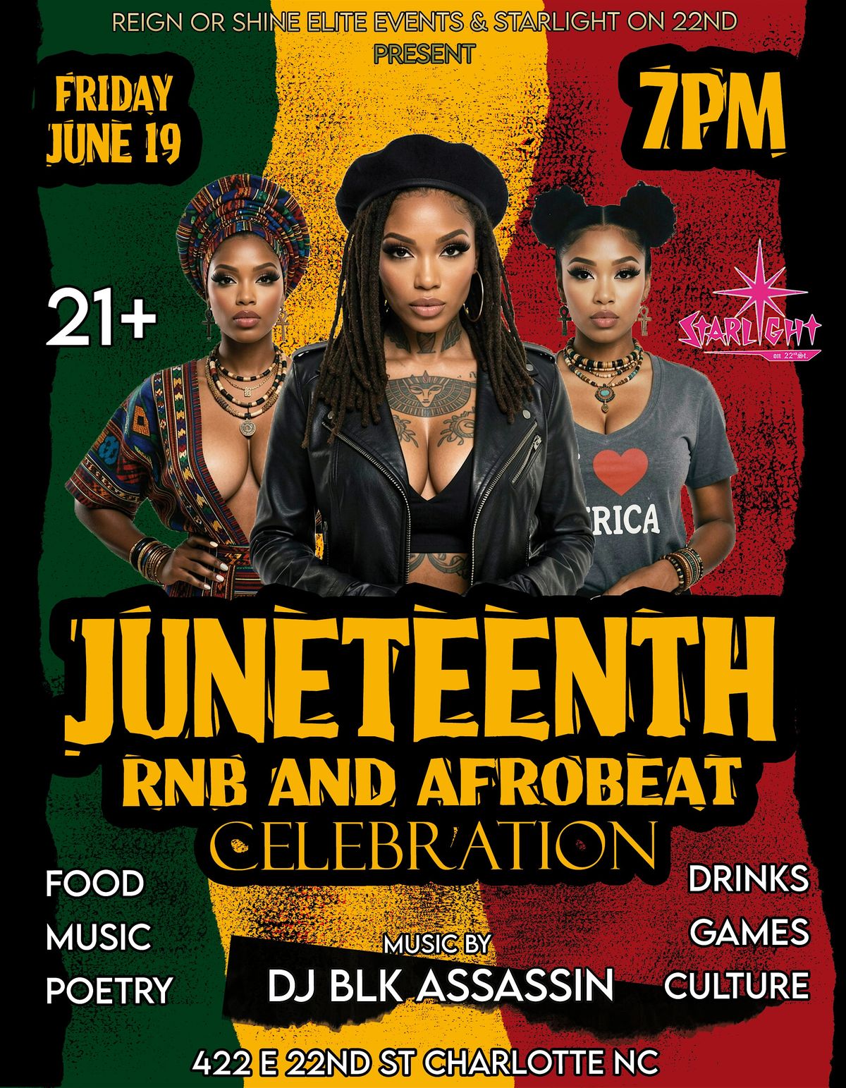 Juneteenth R&B and Afrobeat Celebration