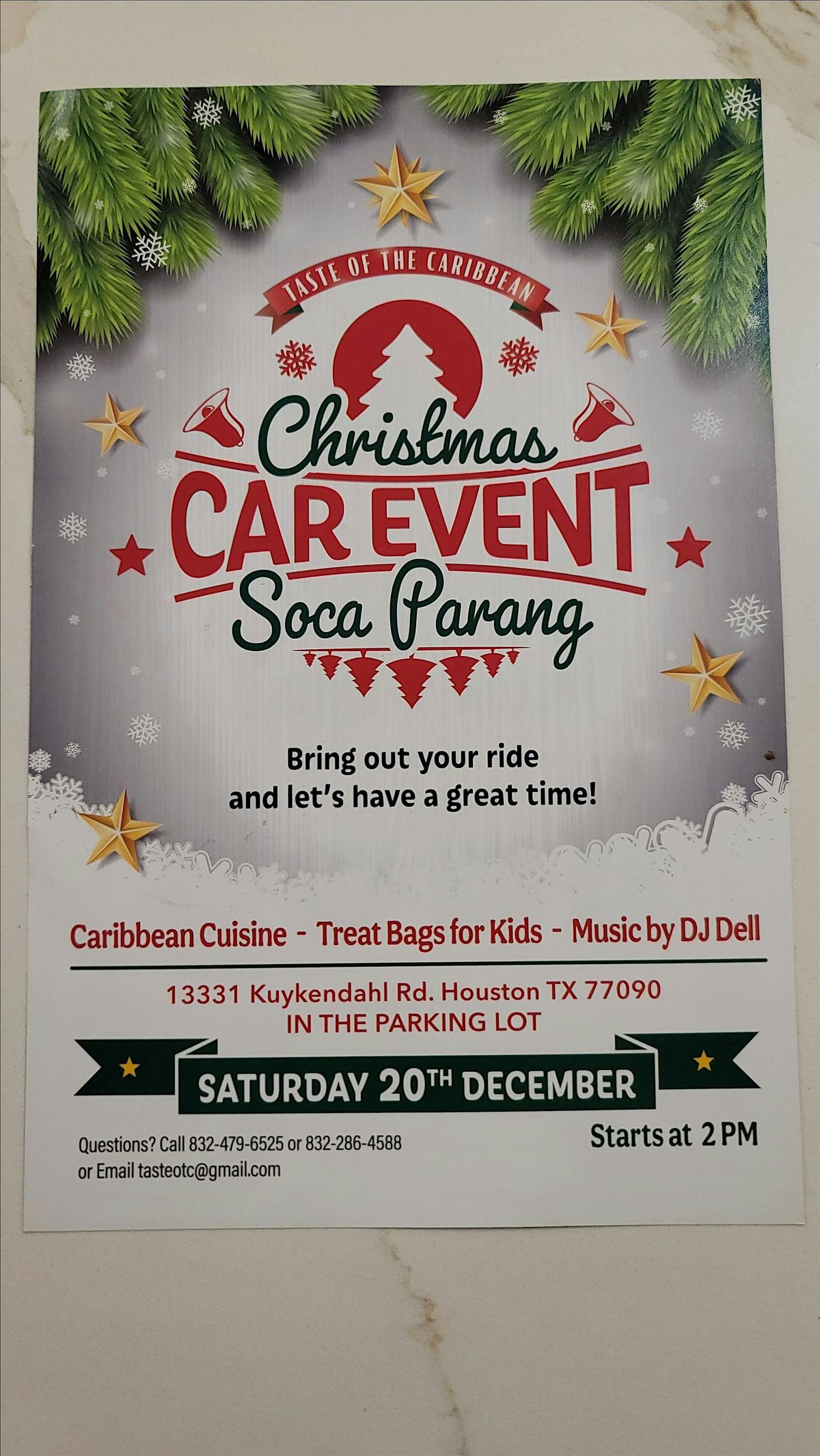 Soca Parang Car Event