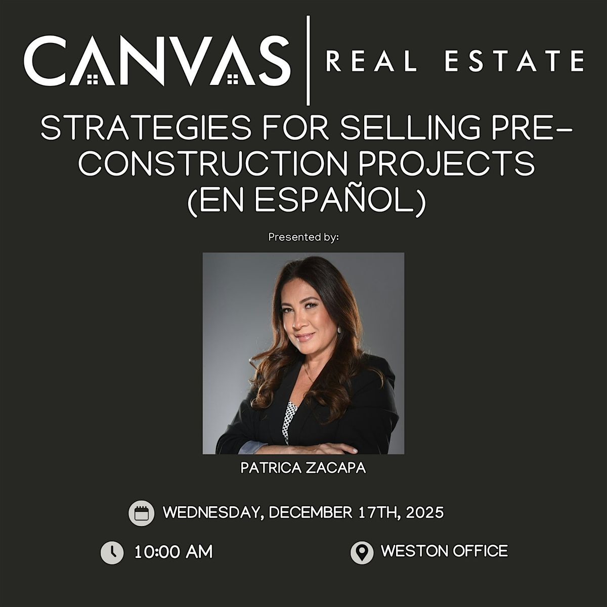 Strategies for Selling Pre-Construction Projects w\/ Patricia Zacapa