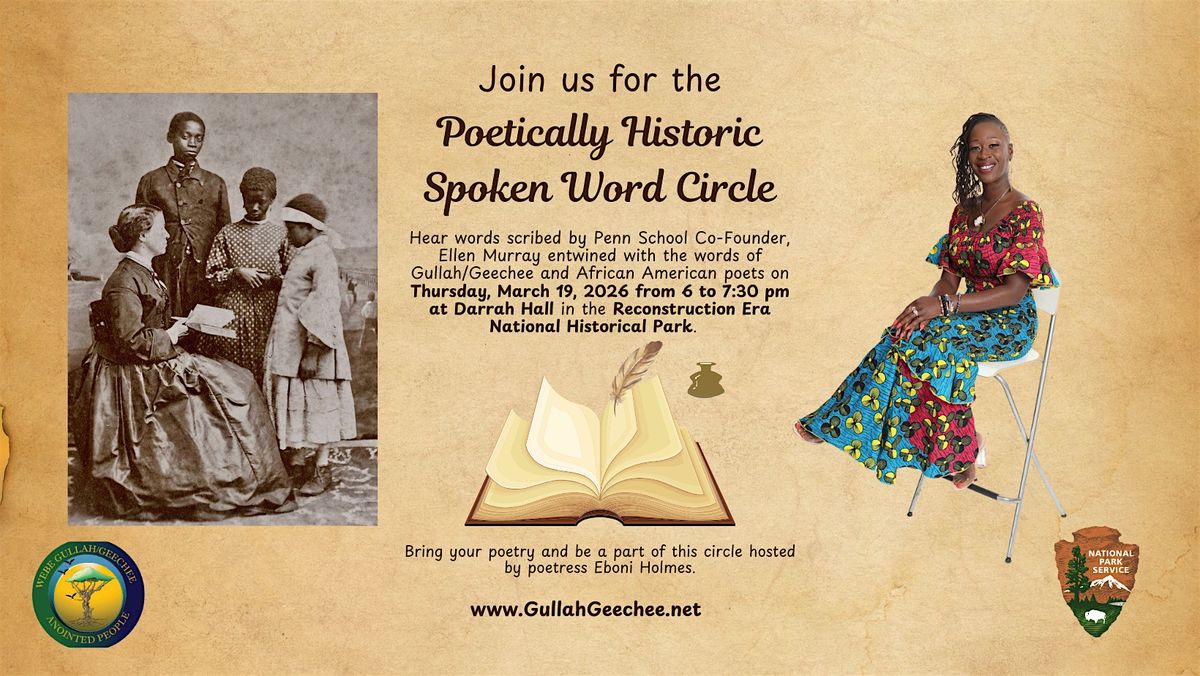 Poetically Historic Spoken Word Circle in the Gullah/Geechee Nation at ...
