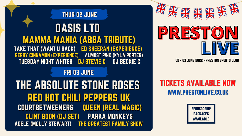 Preston Live South Meadow Lane Preston Pr1 8 United Kingdom June 2 To June 3