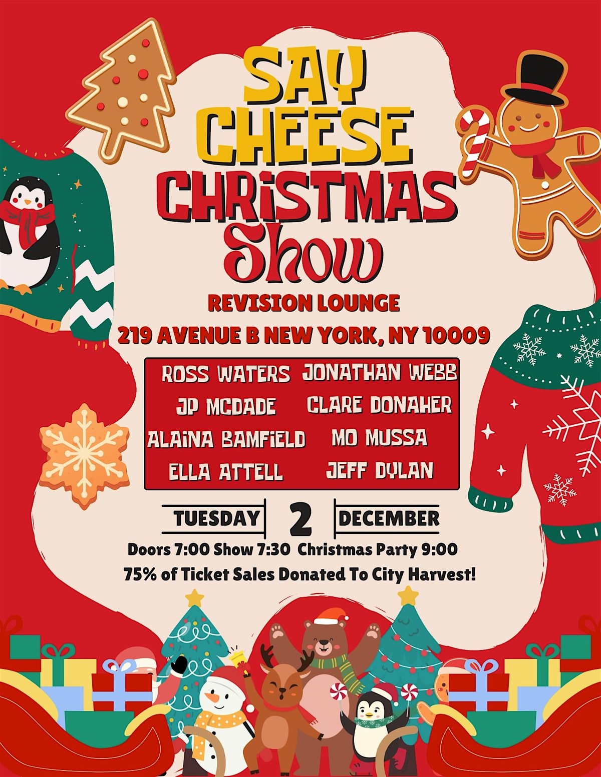 Say Cheese Christmas Show