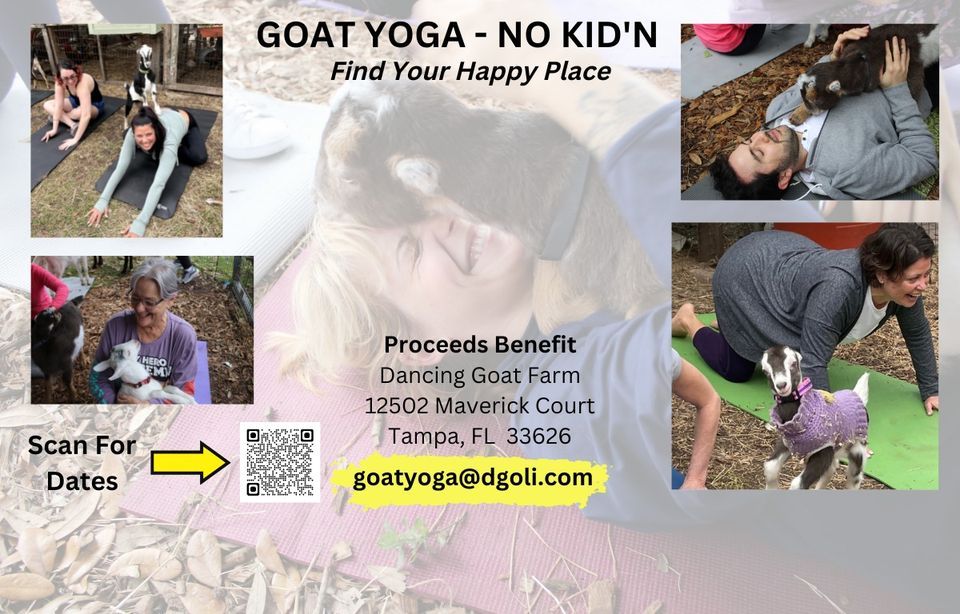 Goat Yoga with Dr.Tanya Gold