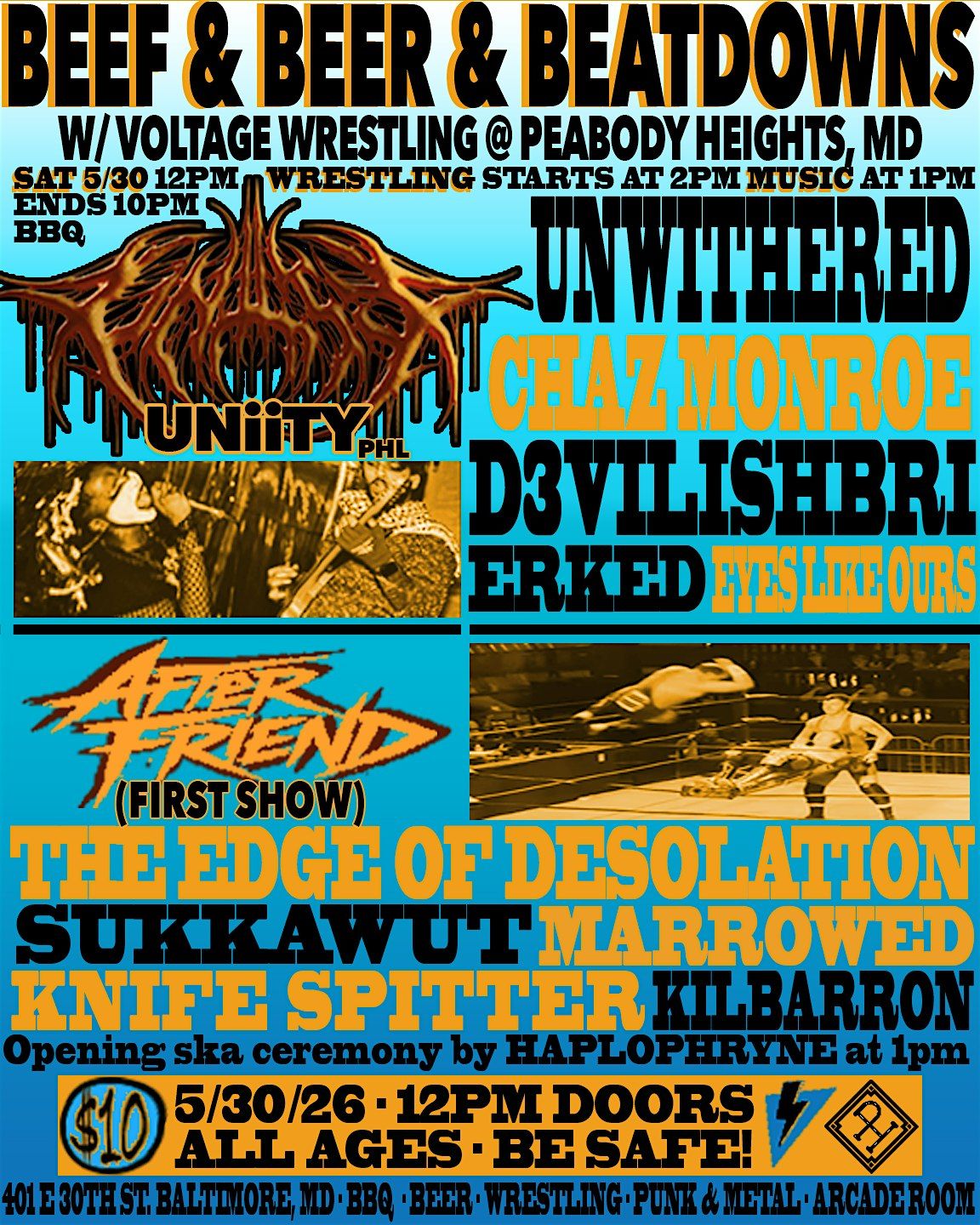 BEEF & BEER & BEATDOWNS 5\/30\/26
