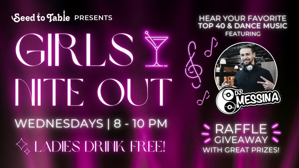 Girls Nite Out Party | Seedtotable, Naples, FL | February 22, 2023