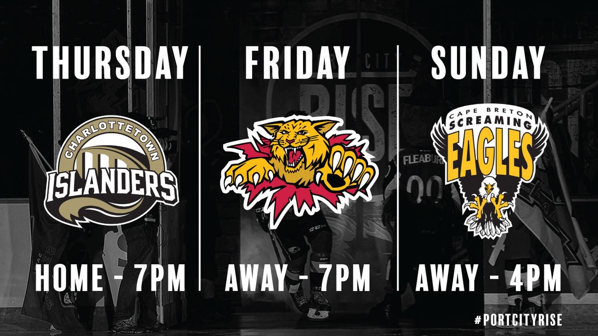 Parking Saint John Sea Dogs at Cape Breton Eagles