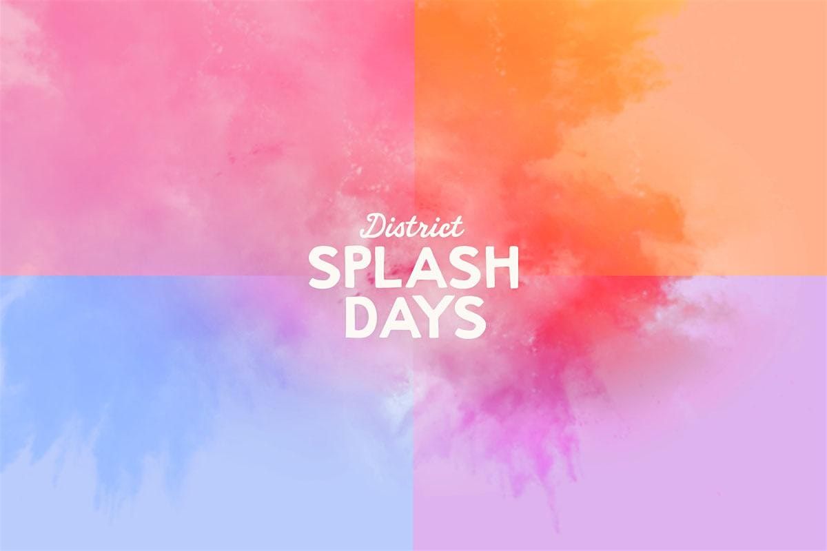Dino-Mite Splash: District Splash Days