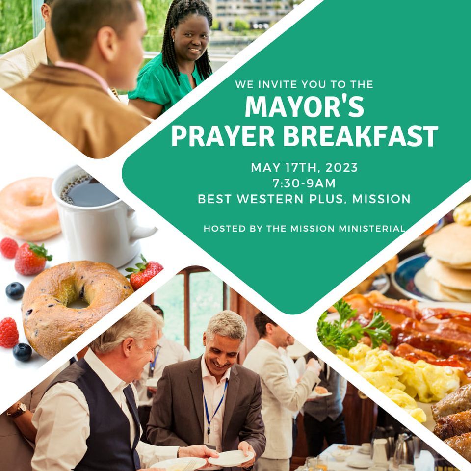 Mayors Prayer Breakfast | Best Western Plus Mission City Lodge, Maple ...