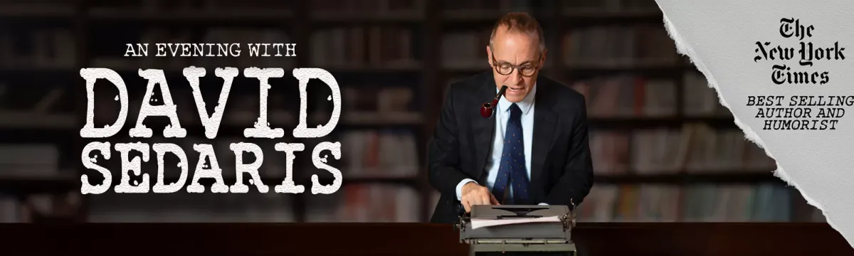 David Sedaris at Cambridge Corn Exchange