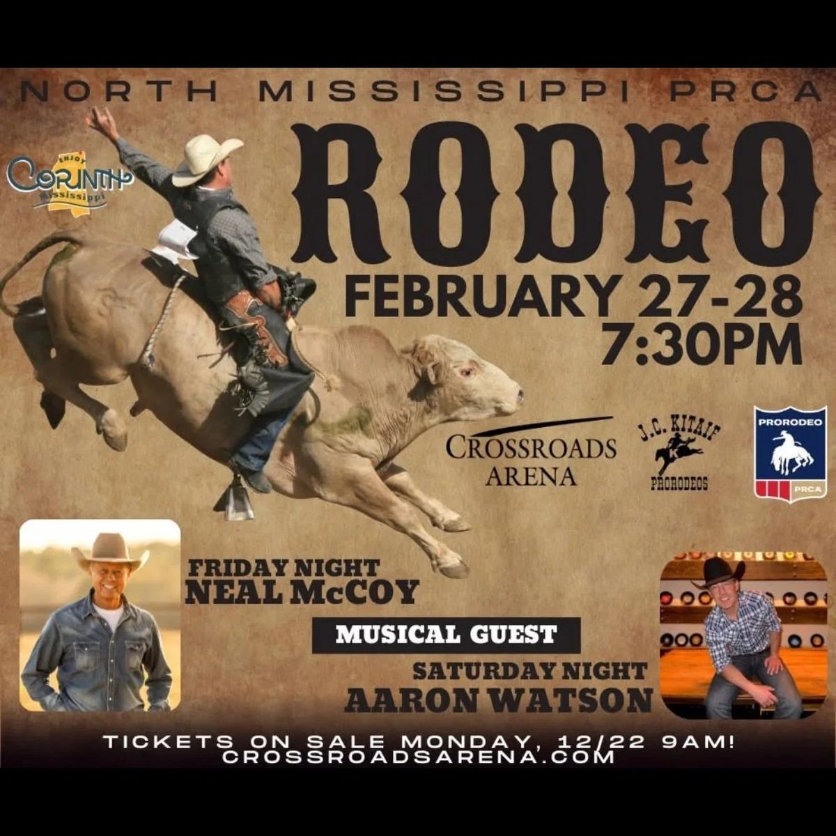 PRCA Rodeo - Neal McCoy at Colorado State Fair - Big R Arena