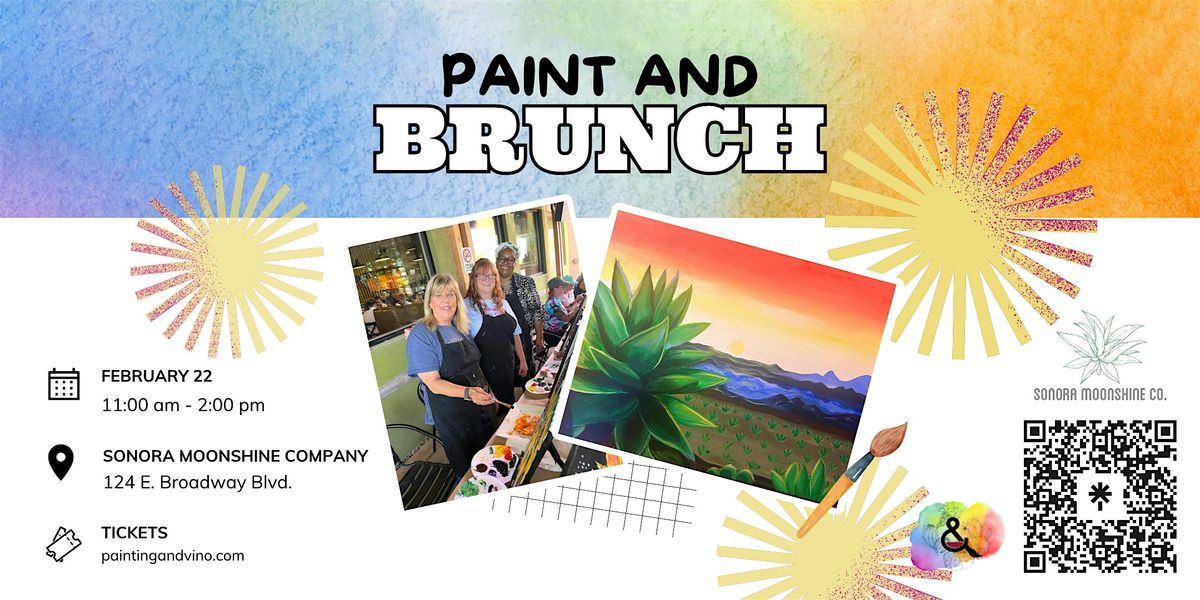 Sonora Sunrise Paint and Brunch at Sonora Moonshine Co.