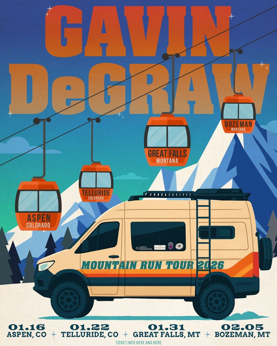 Gavin DeGraw: Mountain Run at The Newberry