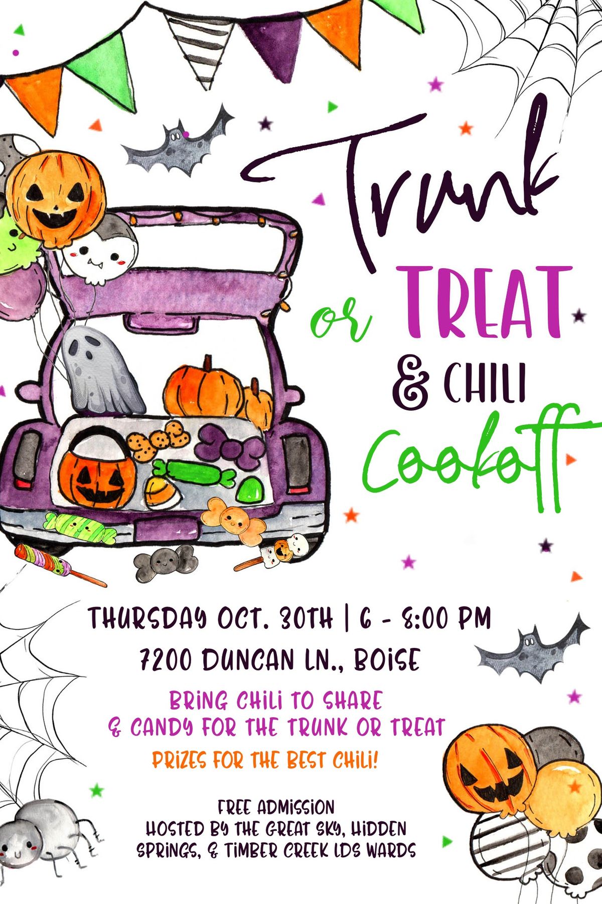 Combined Trunk or Treat