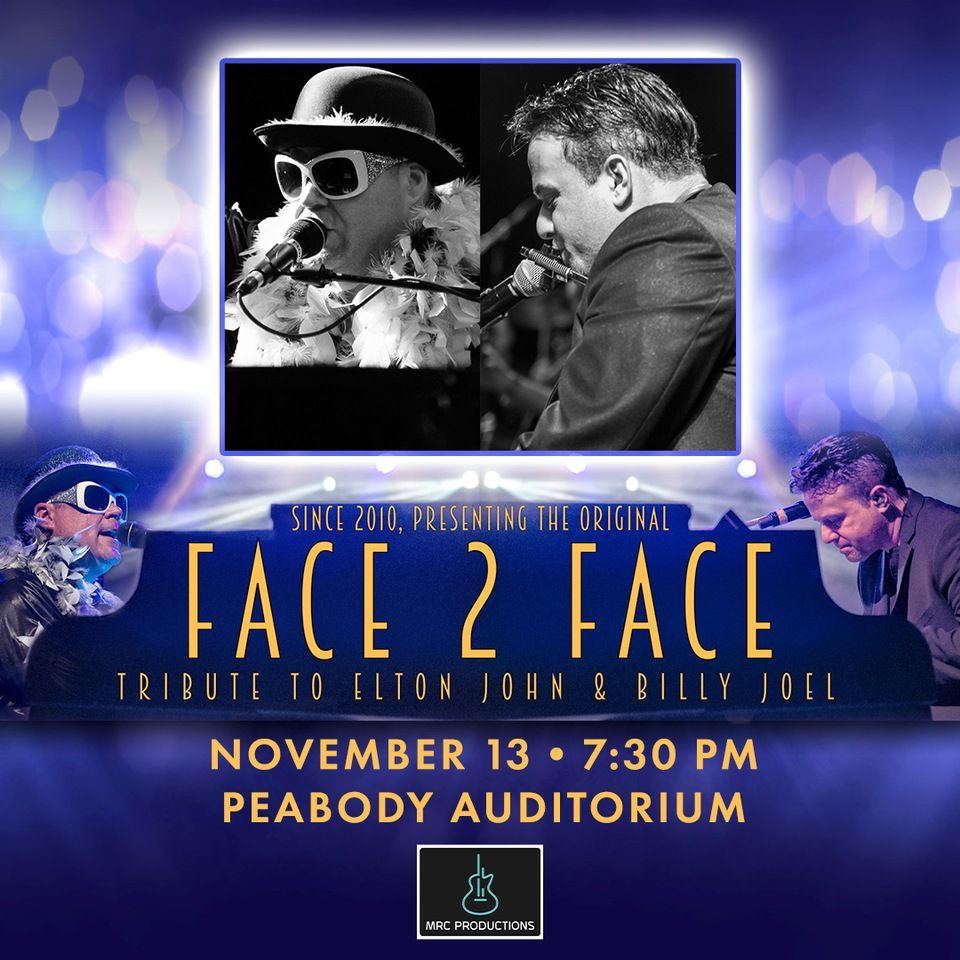 Face 2 Face: Billy Joel & Elton John Tribute
