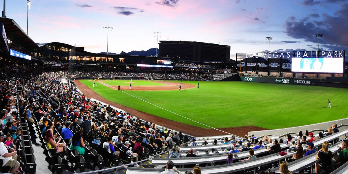 Parking Tacoma Rainiers at Las Vegas Aviators
